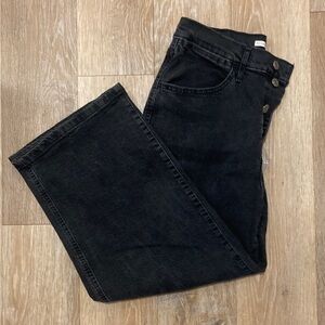 Levi’s Mile High Cropped Wide Leg Jeans